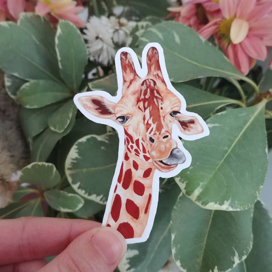 Giraffe Vinyl Sticker