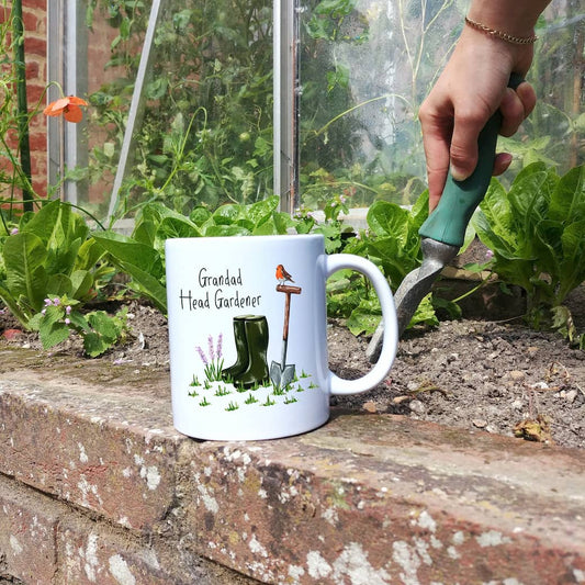 Head Gardener Mug | Personalised Gardening Gift