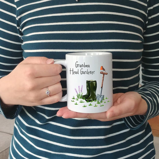 Head Gardener Mug | Personalised Gardening Gift