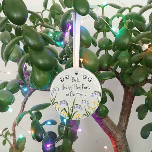 Personalised Horse Memorial Decoration
