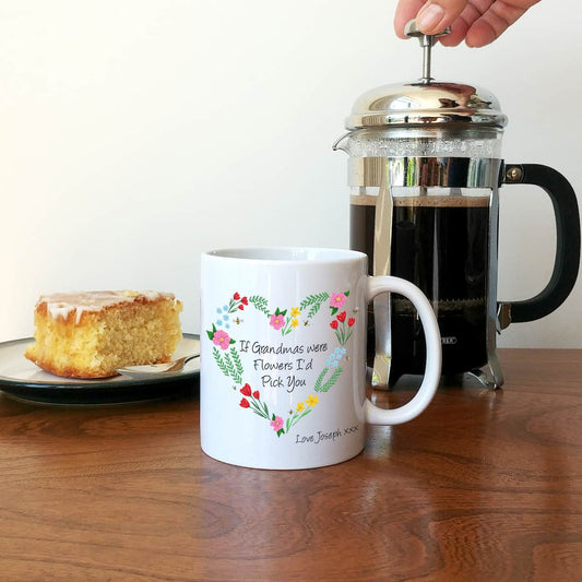 Personalised If Mums Were Flowers Mug