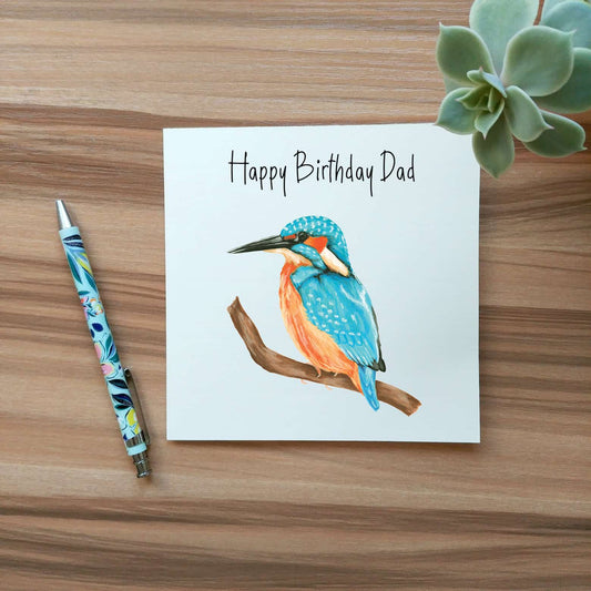 Kingfisher Birthday Card