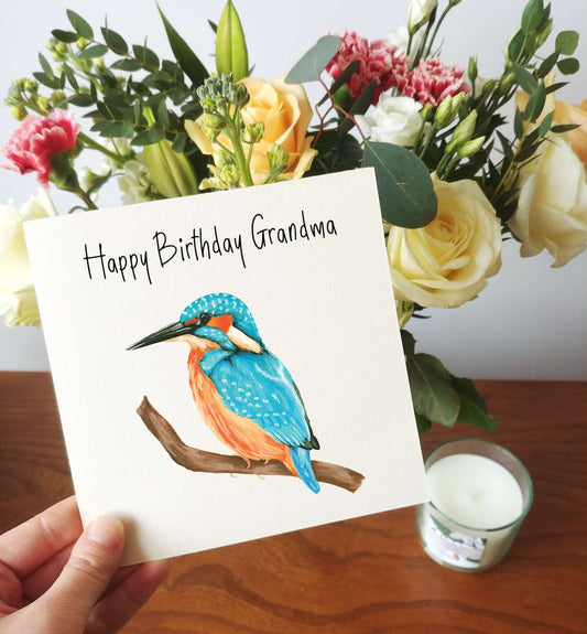 Kingfisher Birthday Card