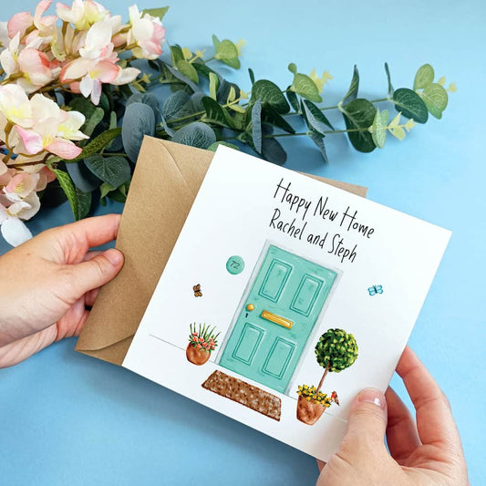 Personalised New Home Card