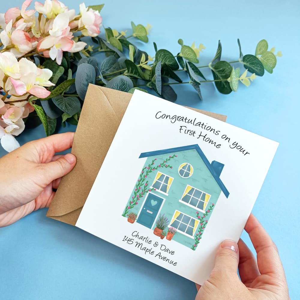 Congratulations on your New Home Card