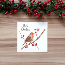 Load image into Gallery viewer, Robin Christmas Card | Christmas Card Pack
