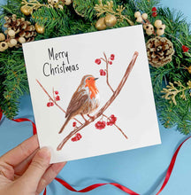 Load image into Gallery viewer, Robin Christmas Card | Christmas Card Pack
