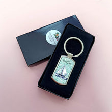 Load image into Gallery viewer, Personalised Sailing Keyring | Best Dad Keychain
