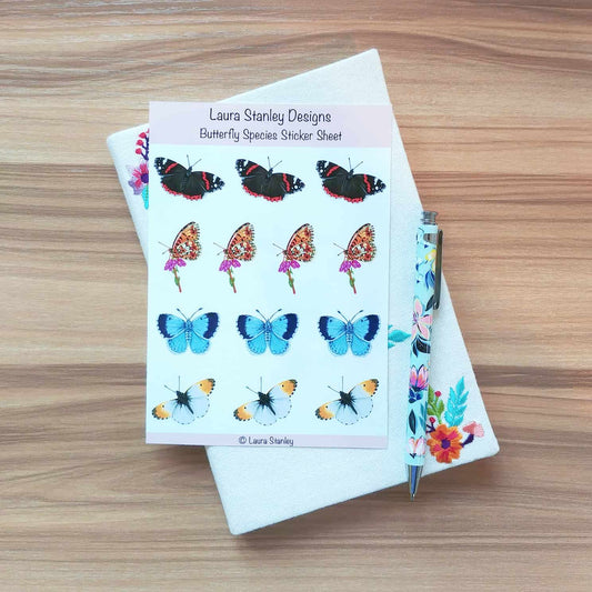 Butterfly Planner Sticker Sheet