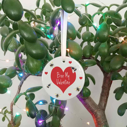 Valentine's Day Bee Ceramic Decoration
