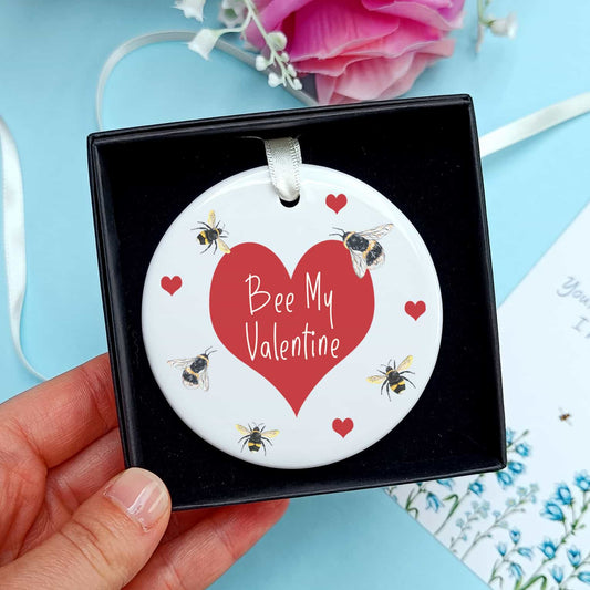 Valentine's Day Bee Ceramic Decoration