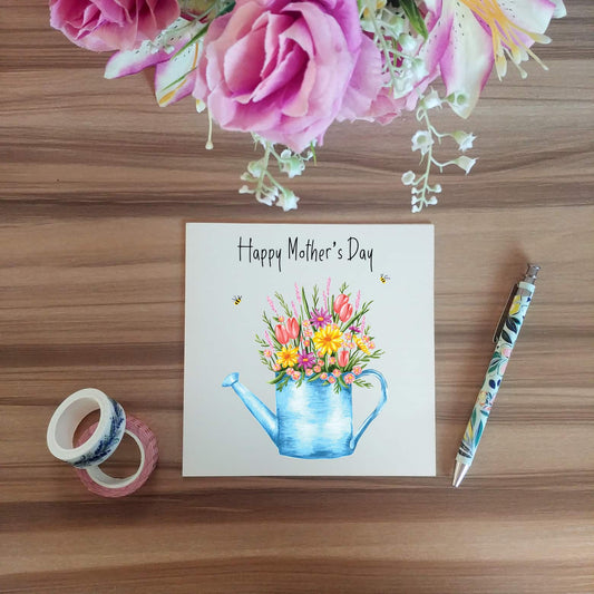 Personalised Floral Mother's Day Card