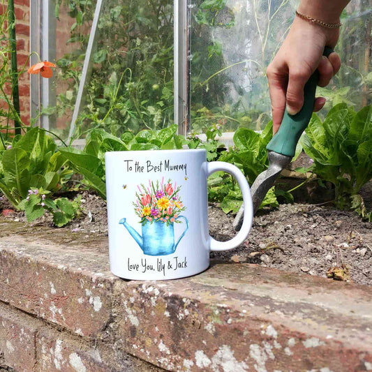 Personalised Watering Can Mug